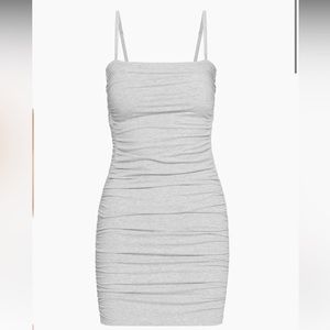 Aritzia TNA Chill Malibu Dress - Heather Chrome